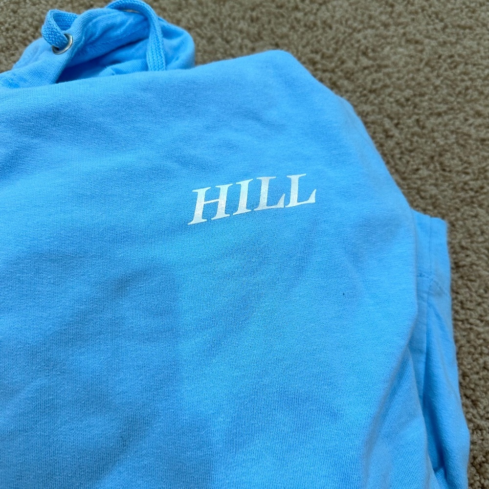 shadow hill blue hoodie
